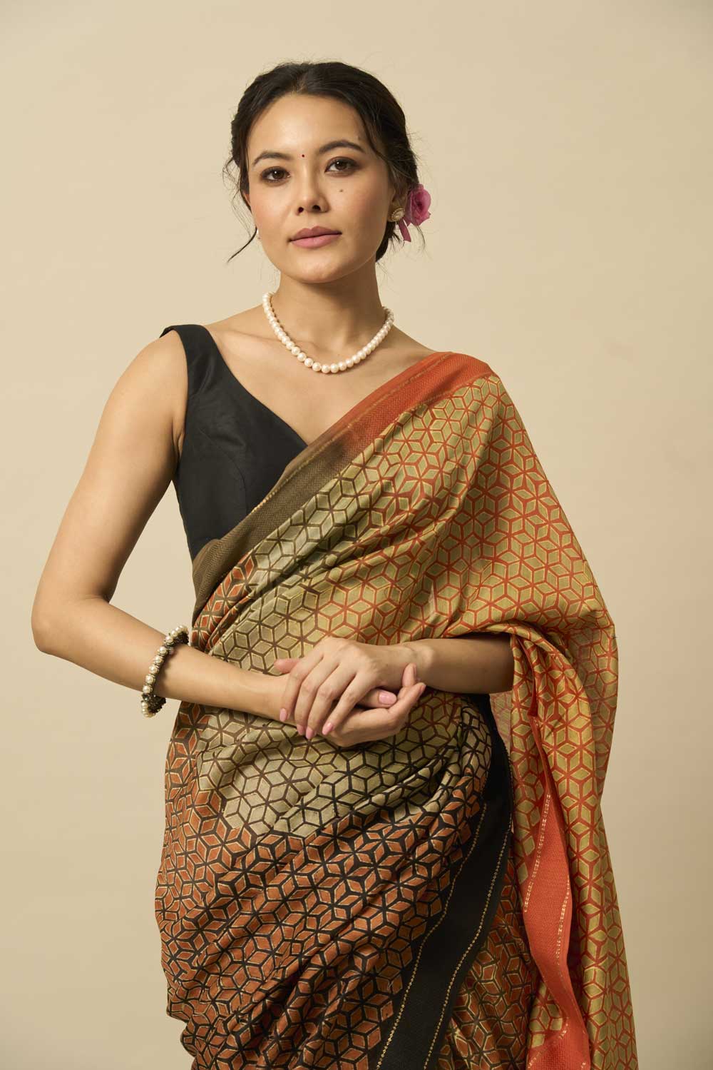NOOORI MAHESHWARI COTTON SILK SAREE