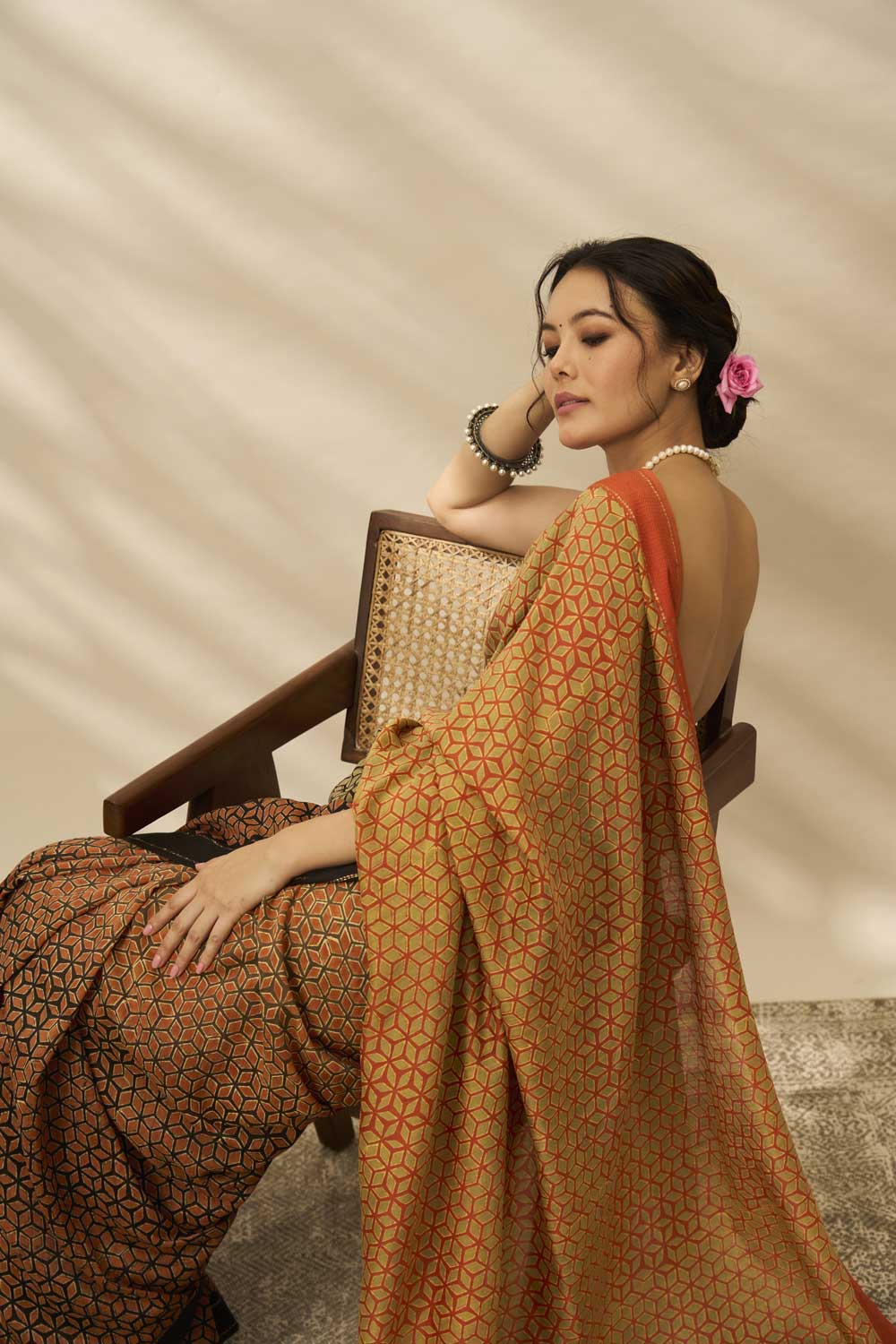 NOOORI MAHESHWARI COTTON SILK SAREE