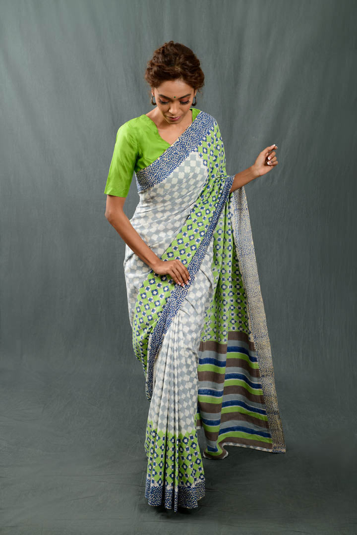 Chaukdi Chattha Cotton Saree