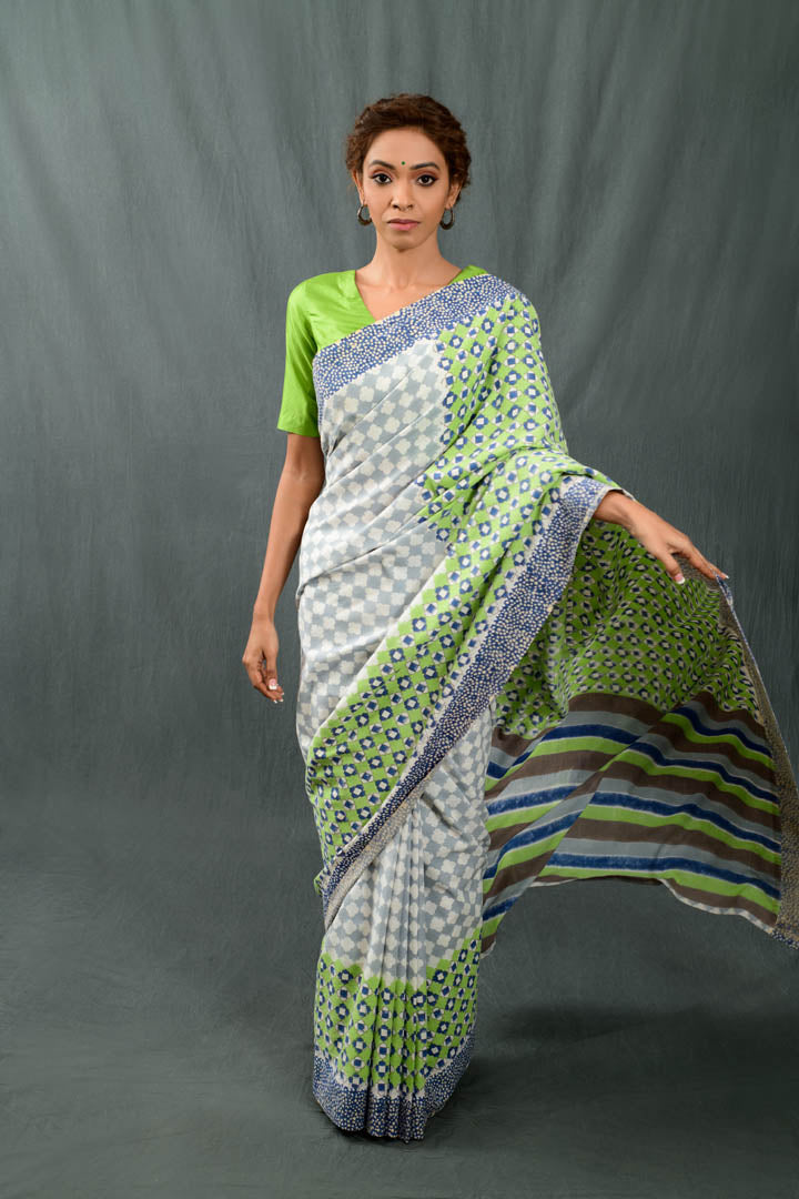 Chaukdi Chattha Cotton Saree