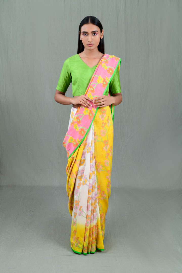 Krishna Signature Flip Pallu Saree