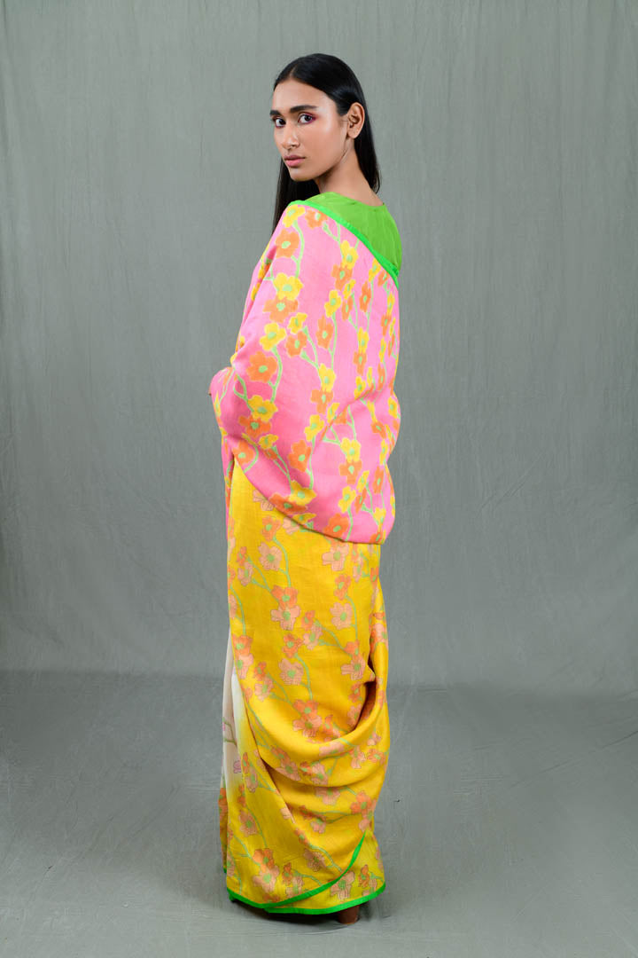 Krishna Signature Flip Pallu Saree