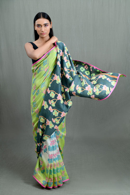 Yamuna Signature Flip Pallu Saree