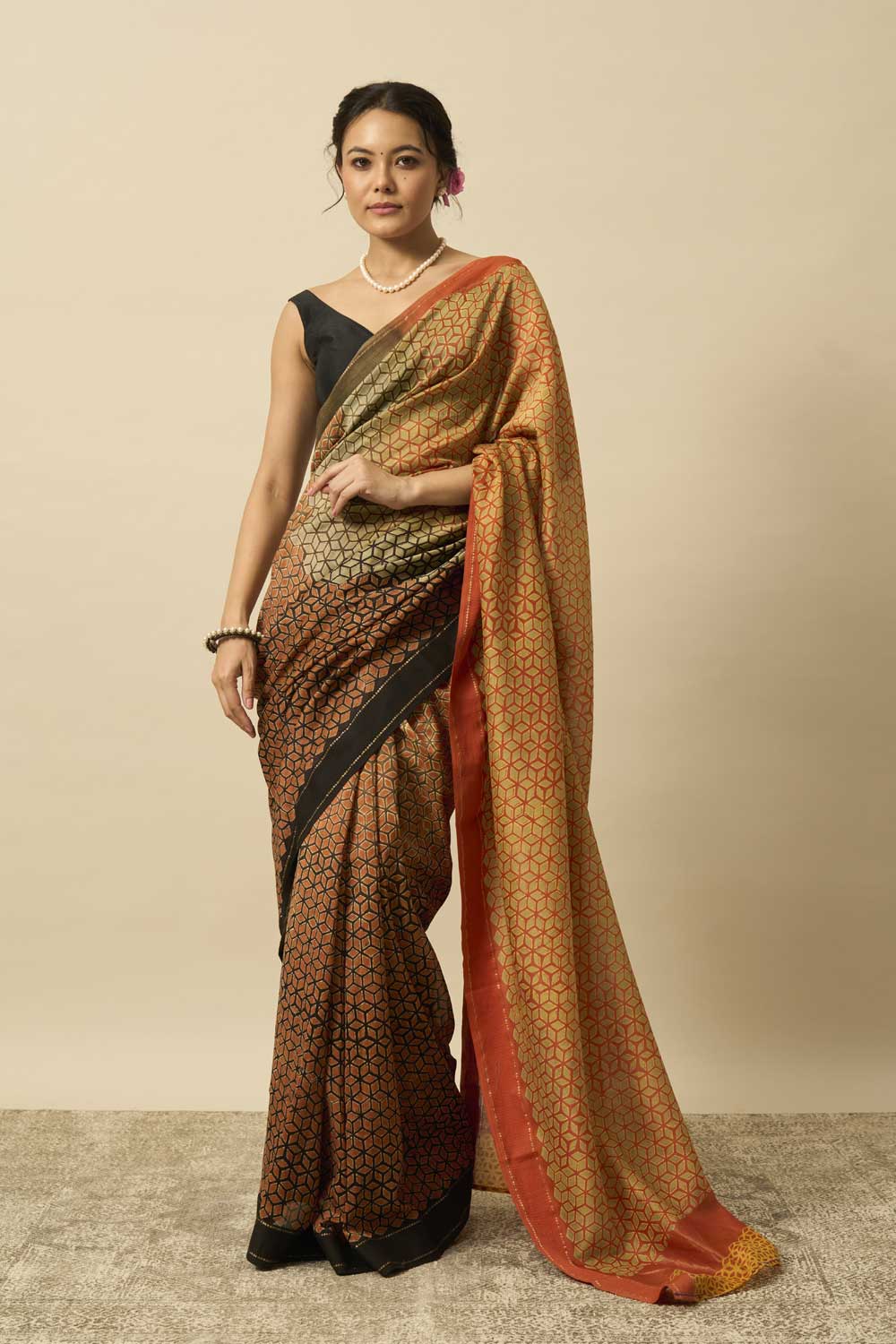 NOOORI MAHESHWARI COTTON SILK SAREE