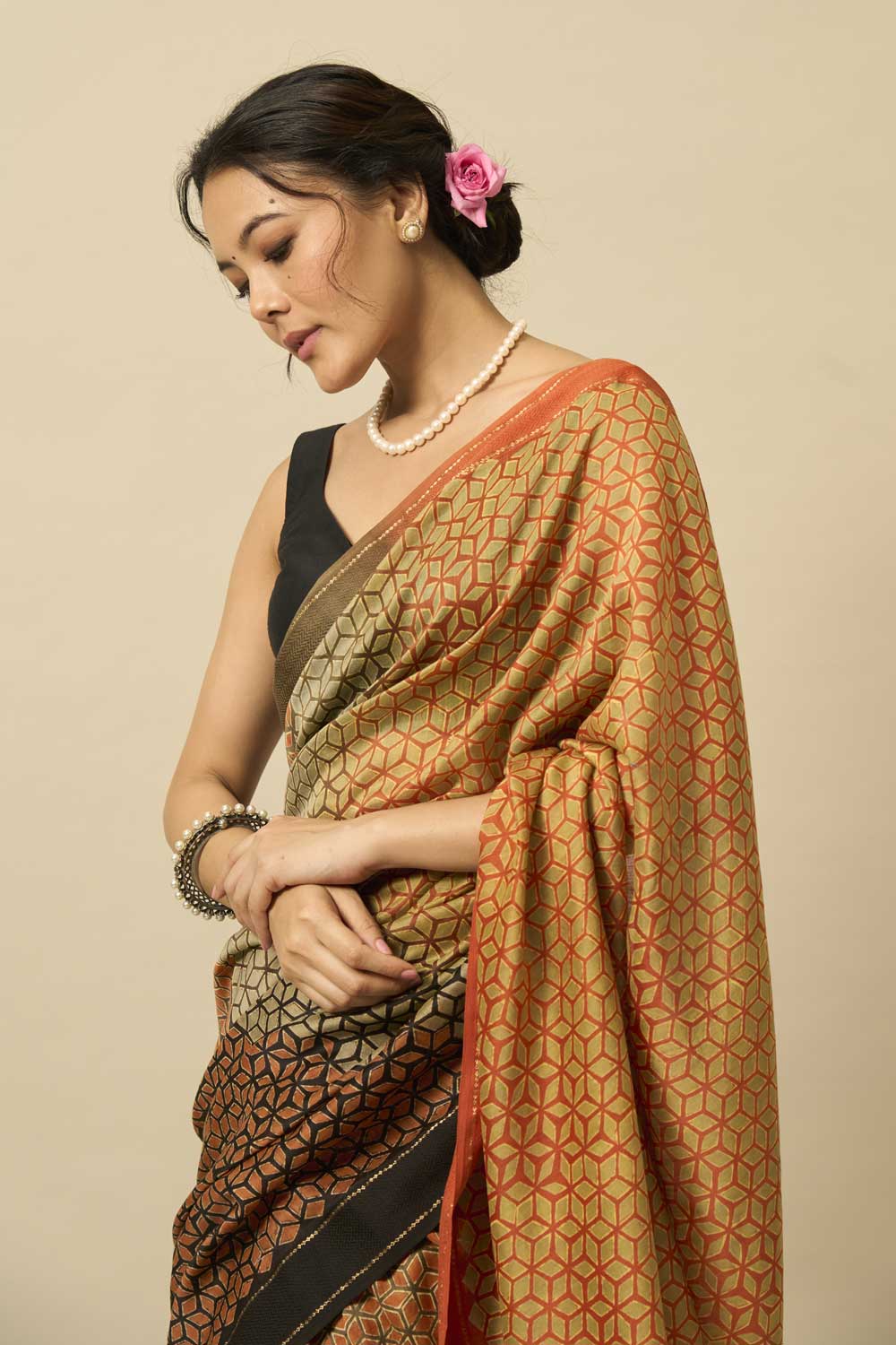 NOOORI MAHESHWARI COTTON SILK SAREE