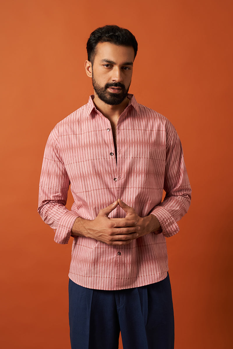 Aranya Premium Cotton Hand Blockprinted Shirt