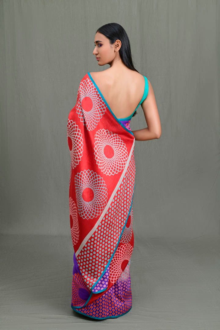 Bias Signature Flip Pallu Saree