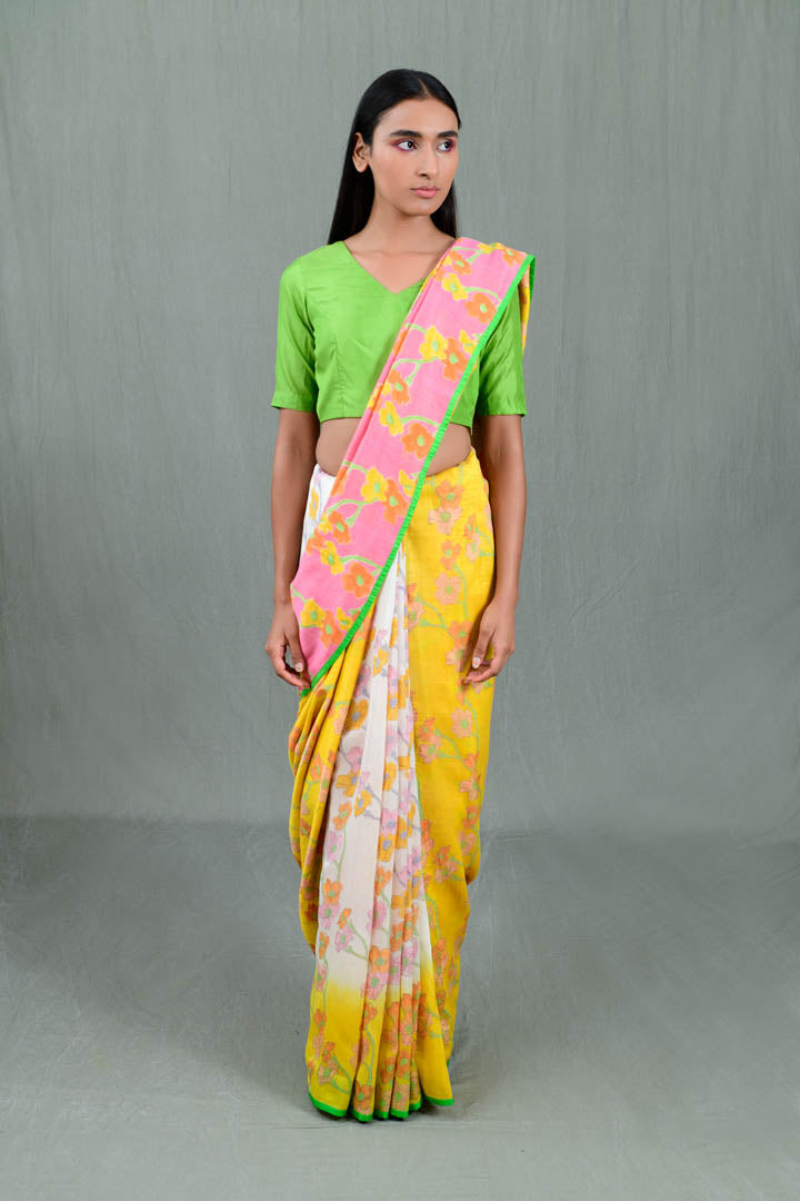 Krishna Signature Flip Pallu Saree