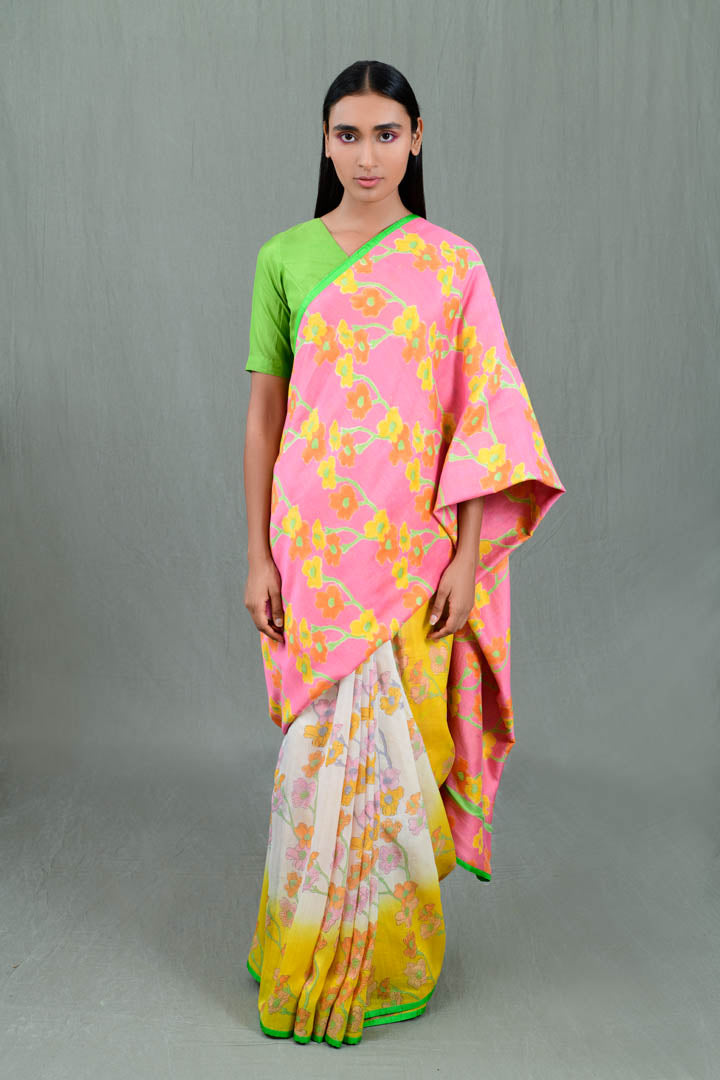 Krishna Signature Flip Pallu Saree