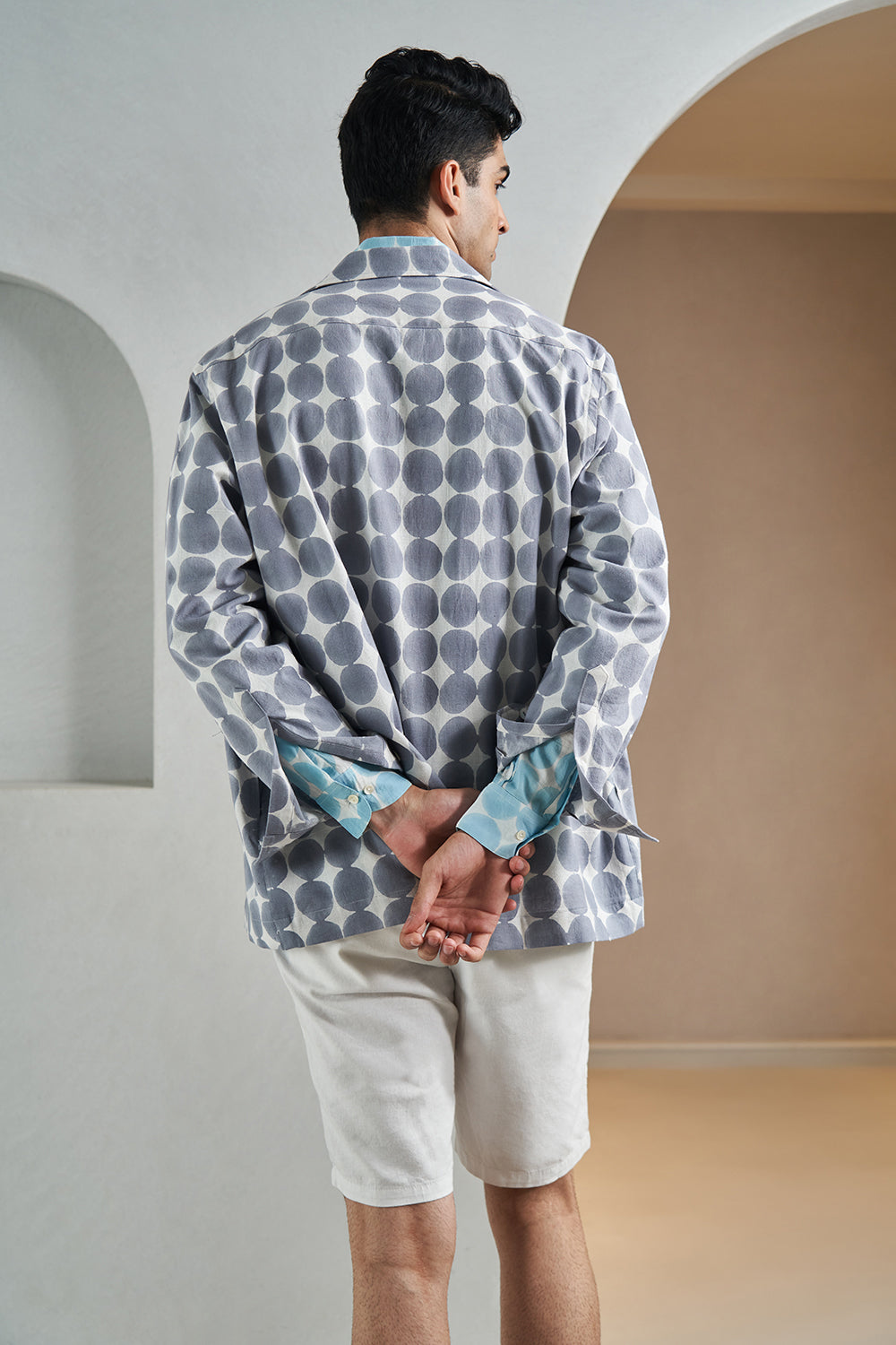 Grey Pebbles Shacket