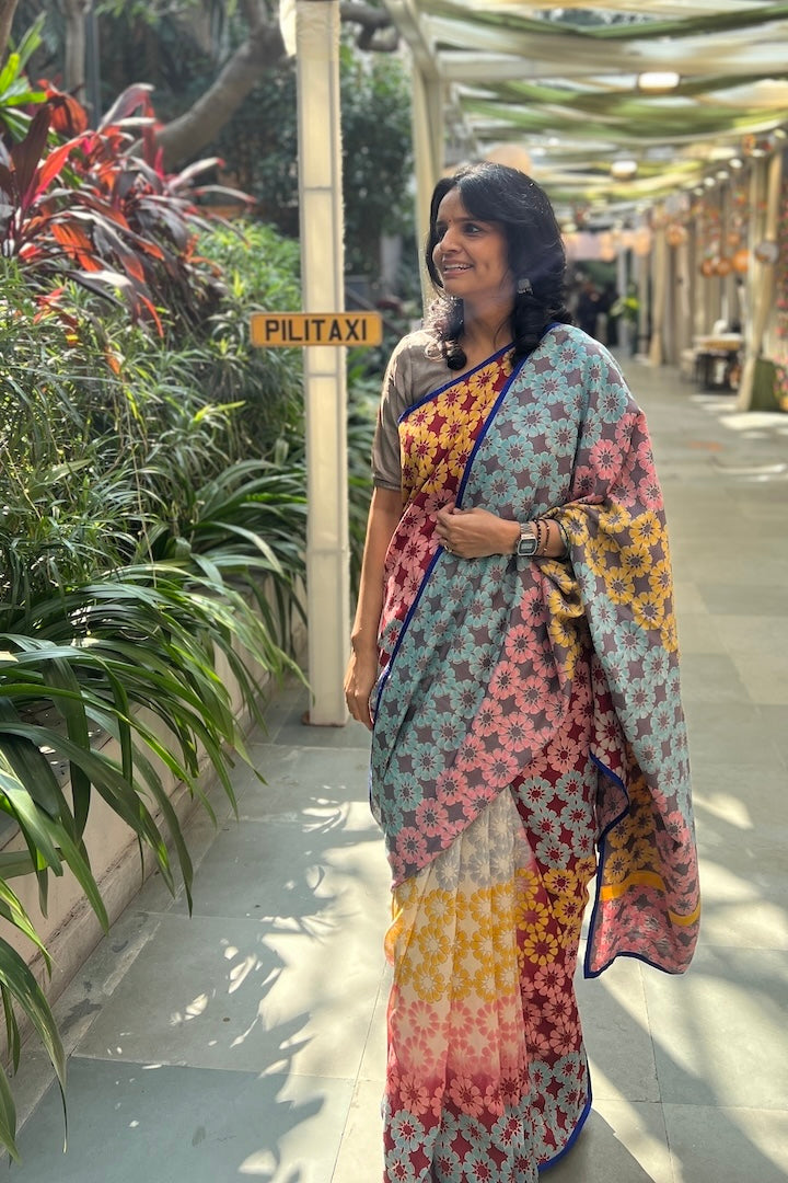 Gomti Signature Flip Pallu Saree